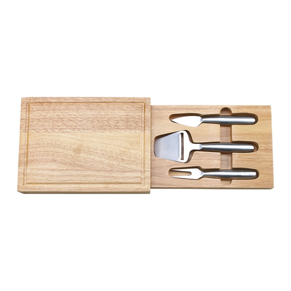 Rectangular Cheeseboard with Concealed Tools