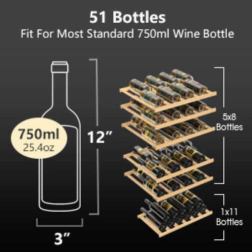24 Inch Beverage and Wine Cooler Dual Zone Wine Refrigerator