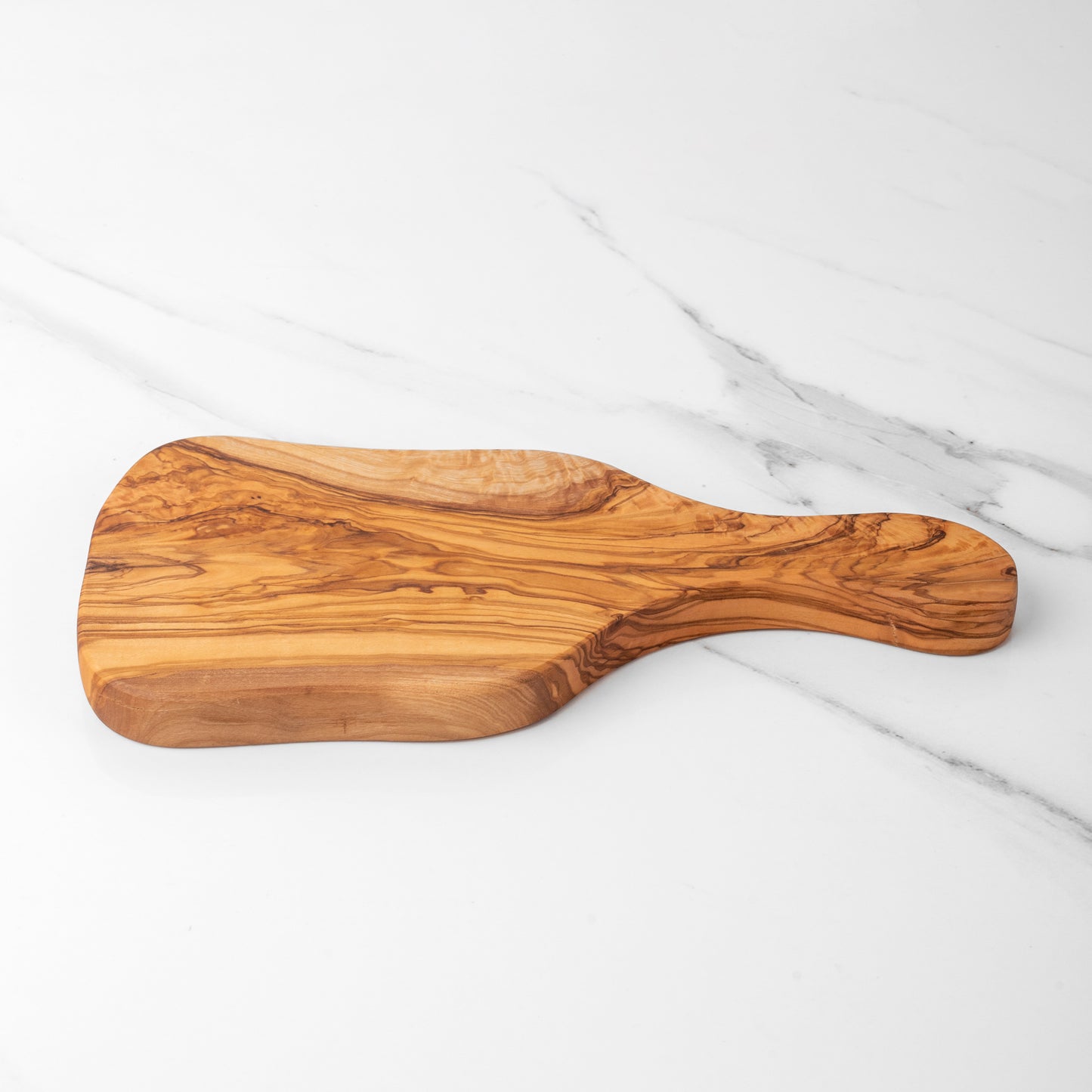 Handmade Olive Wood Rectangular Board with Handle