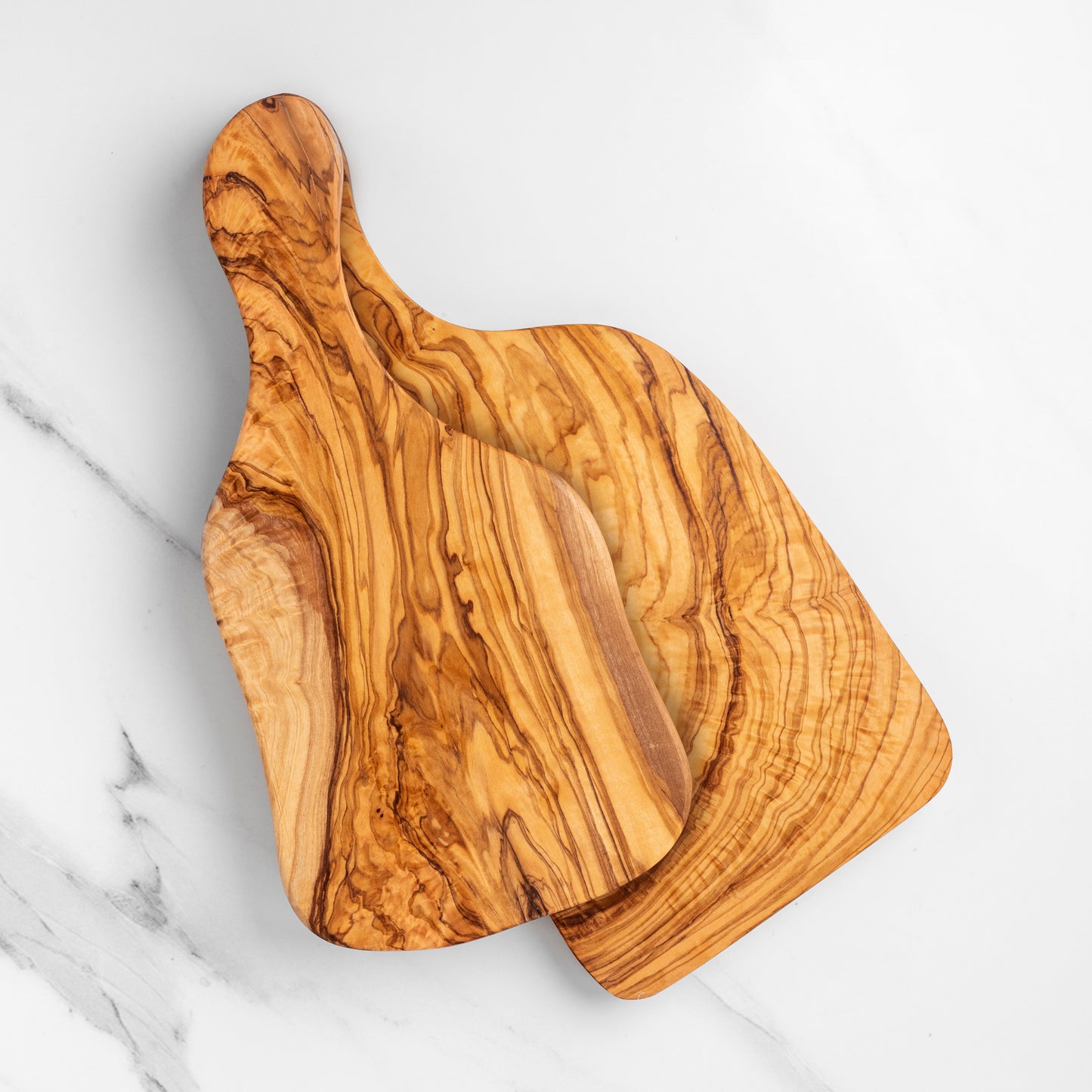 Handmade Olive Wood Rectangular Board with Handle